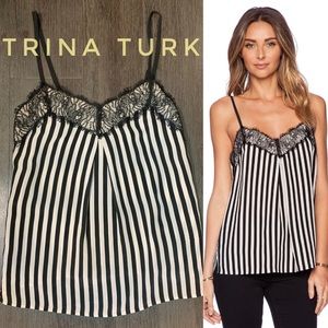 Trina Turk Liliana Lace-Detail Cami / Tank